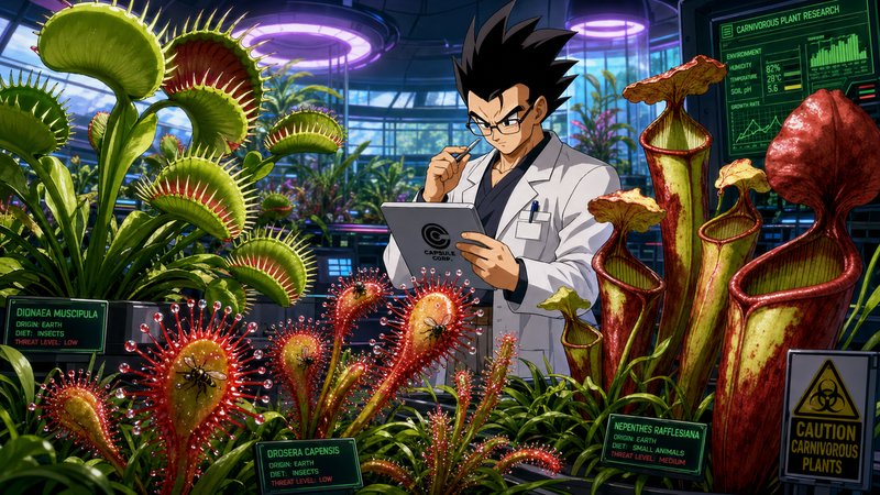 黑料植物视频-食虫植物视频演示